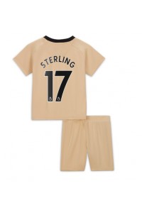 Chelsea Raheem Sterling #17 Babytruitje 3e tenue Kind 2022-23 Korte Mouw (+ Korte broeken)